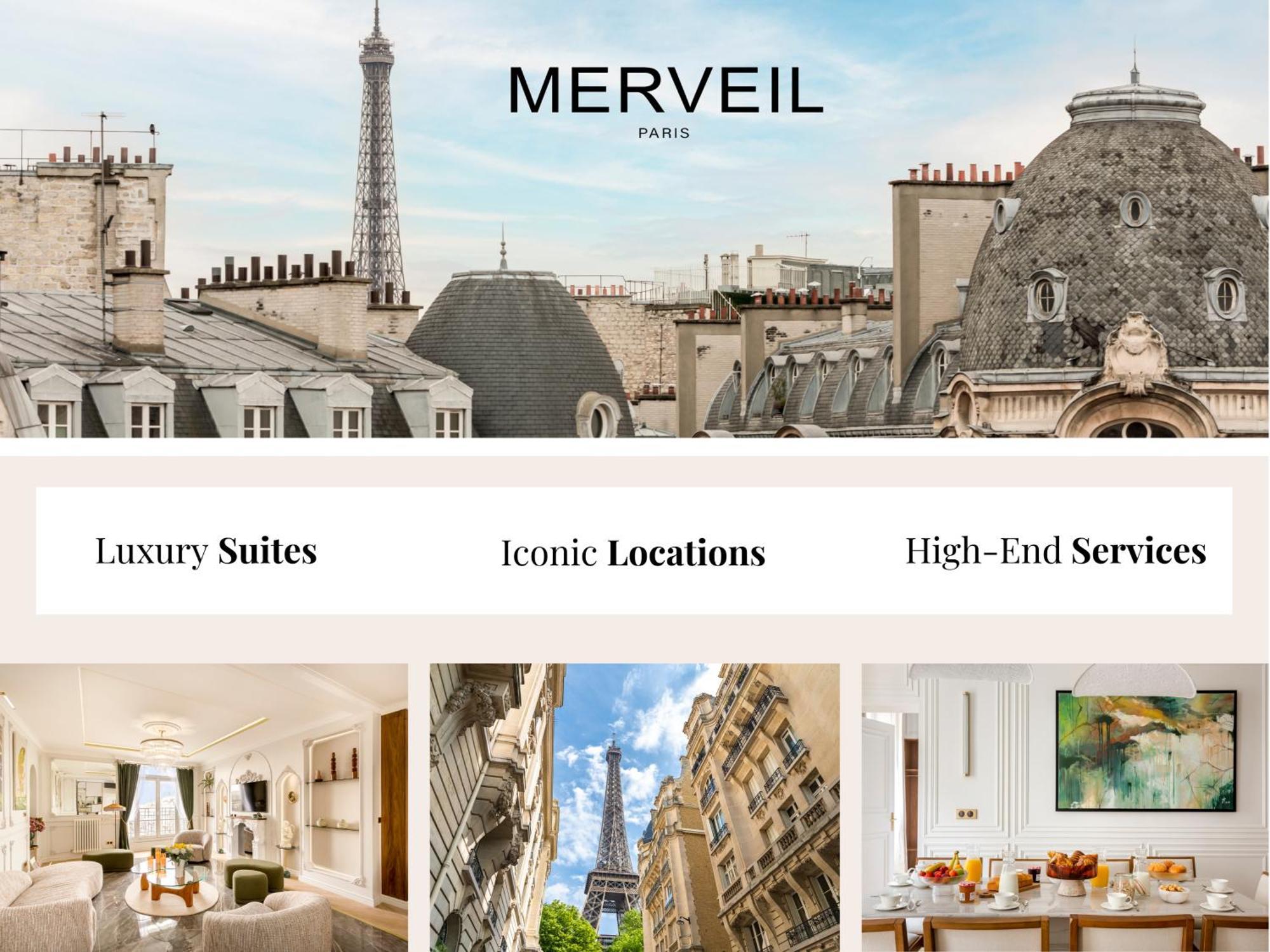 Merveil - Luxury Suite - Tour Eiffel - Bac II Paris Exterior photo